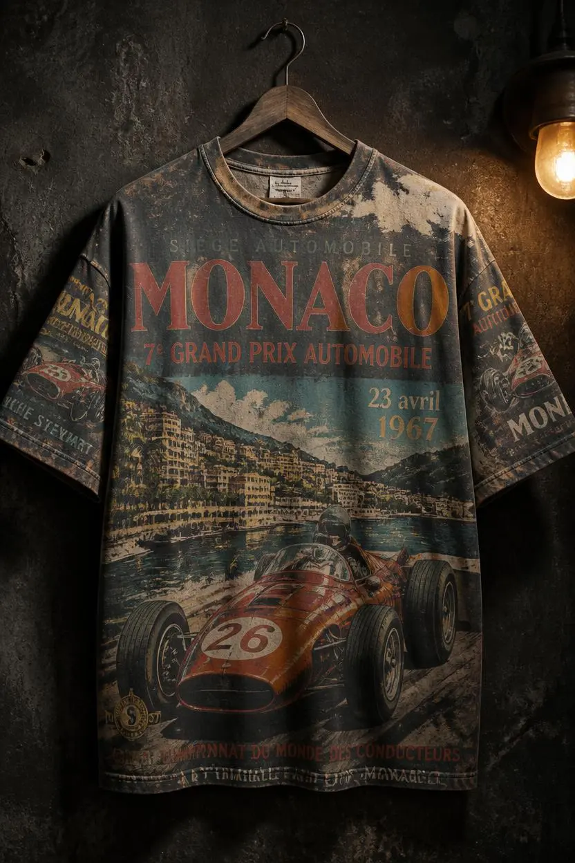 baggy t shirt vintage t shirts men on hanger all-over print — vintage style lab moodiefy india