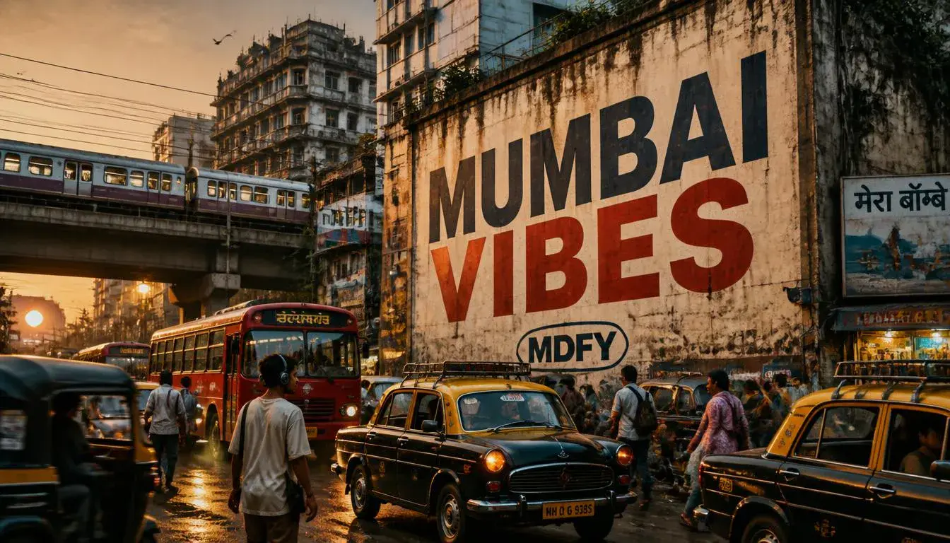 Moodiefy Mumbai Drop — mumbai tshirt with DTF all-over print — 19.0760°N 72.8777°E